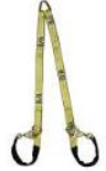 Axle V Strap Assembly 4’