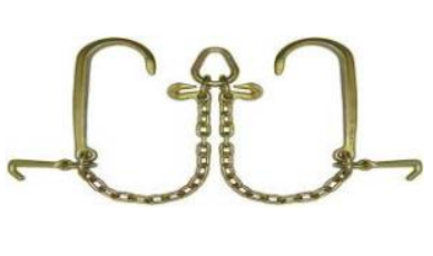 [ERSBA11-8J] V Chain w/J Hook and Mini J