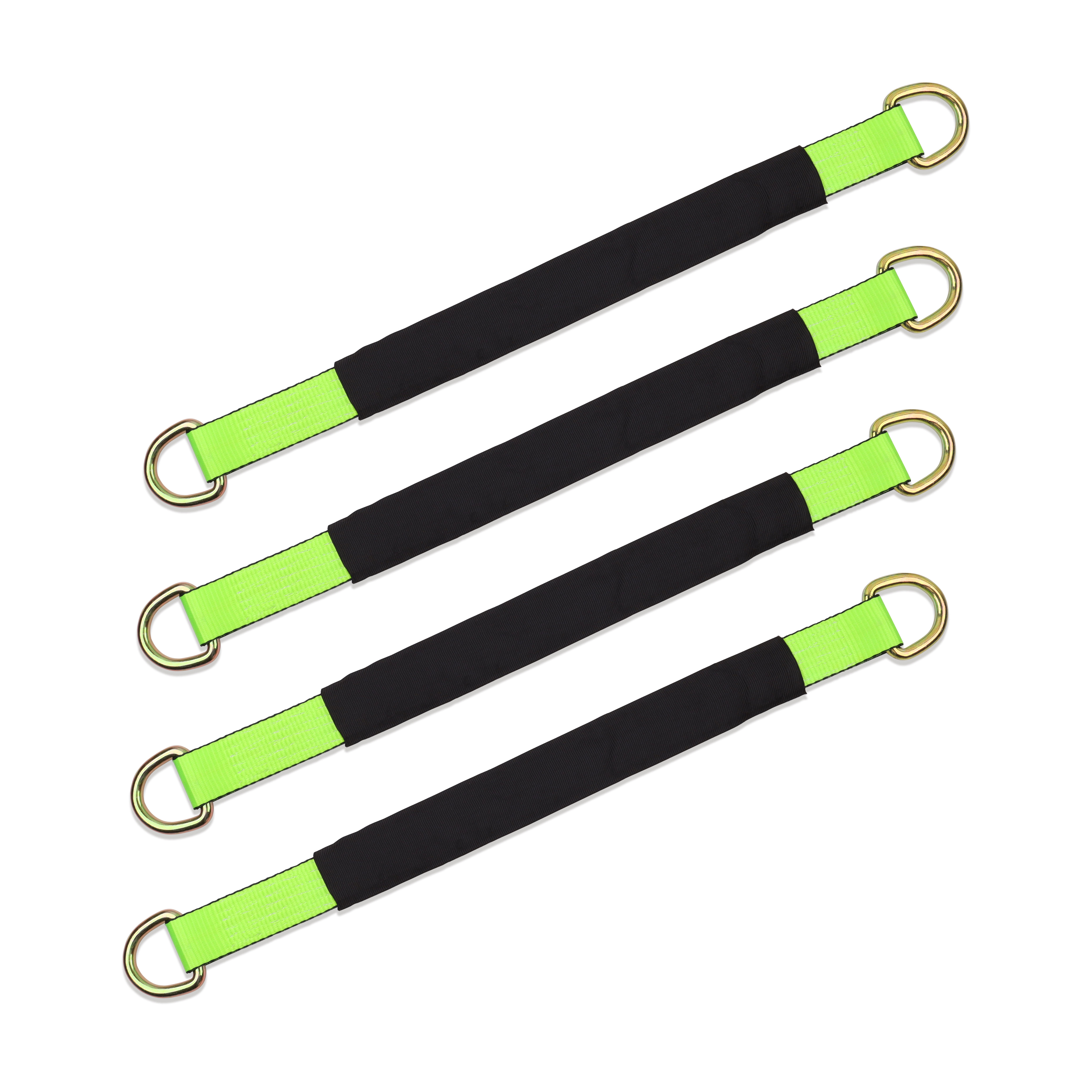 D-Ring Axle Straps - 4 Pack