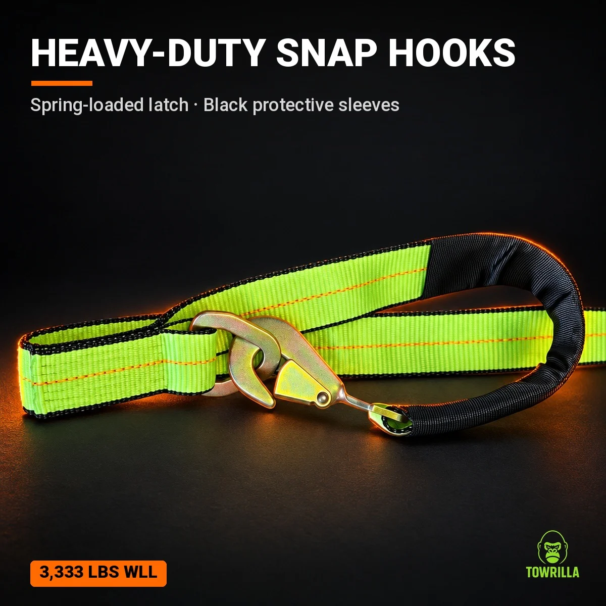 V-Strap Tow Bridle – 3,333 lbs WLL thumbnail 3